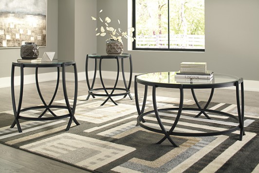 Tarrin Black 3Pk Tables